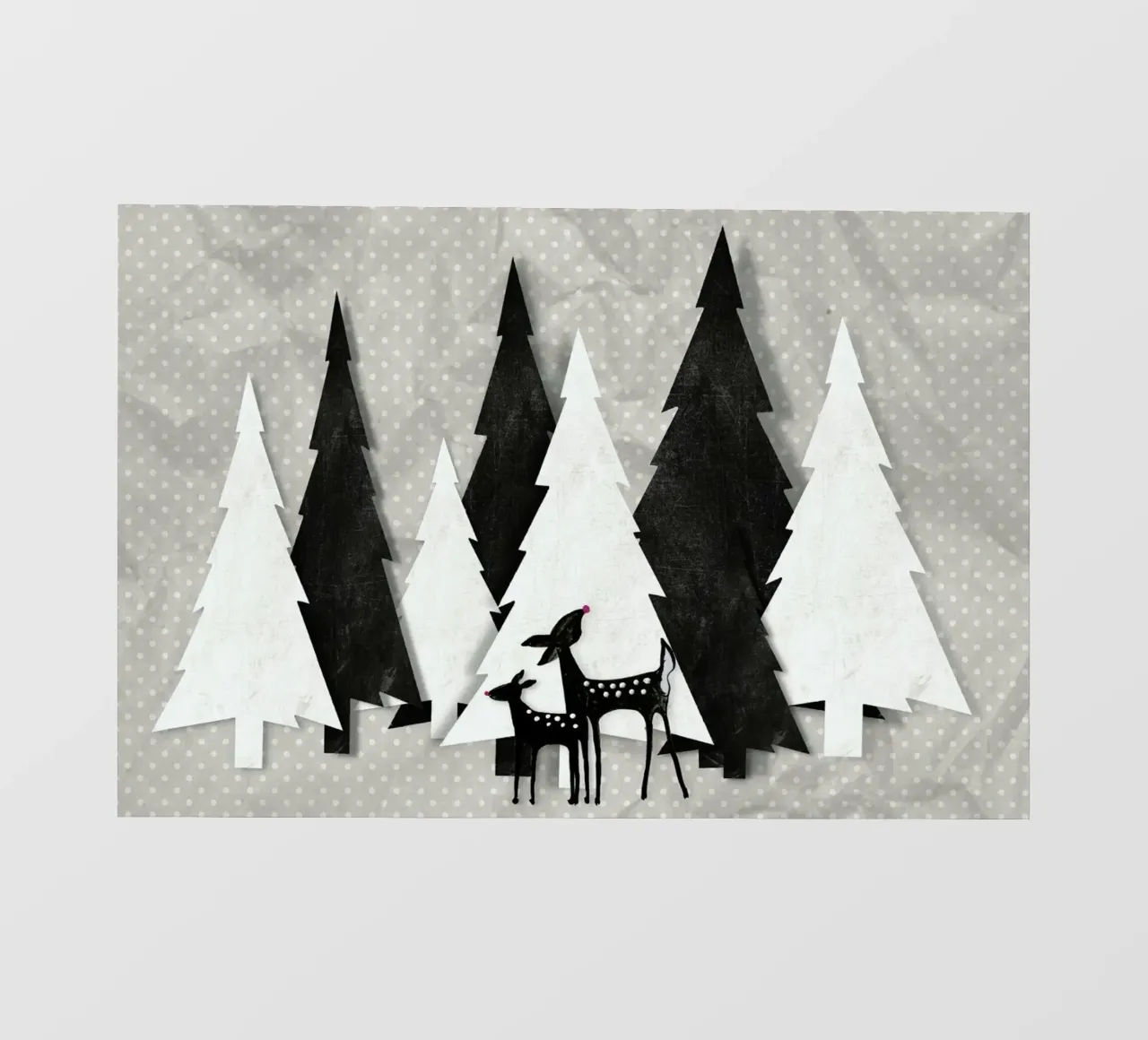 Deer and Forest pellicola backlit da Monika Strigel