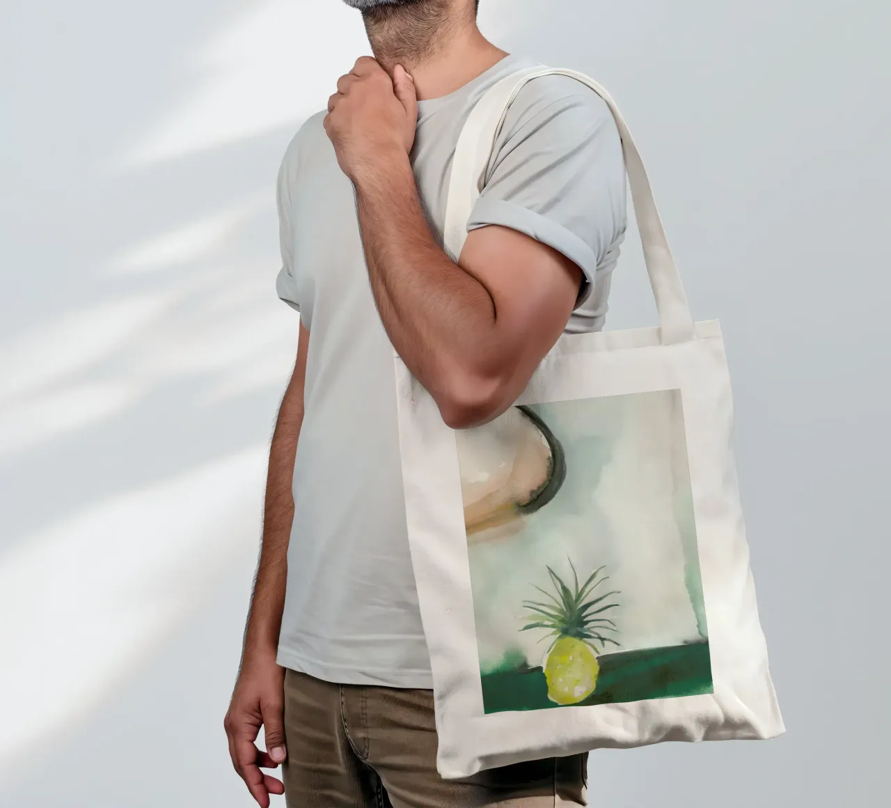 Potentially This Could Get Prickly borsa in juta da Victoria Verbaan