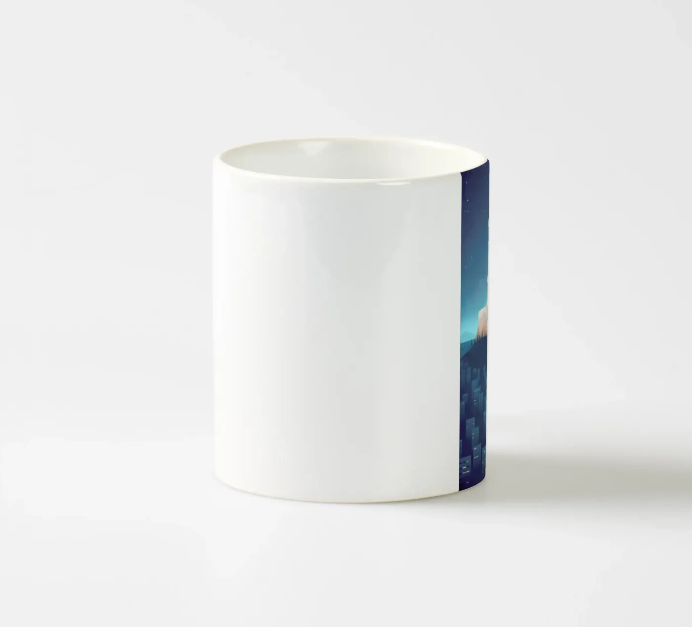 Athens ceramic mug by Henry Rivers