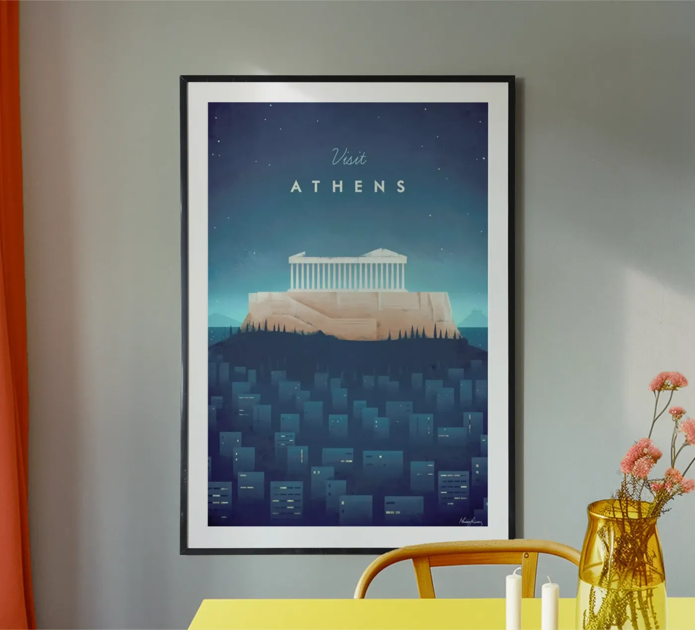 Athens poster da Henry Rivers