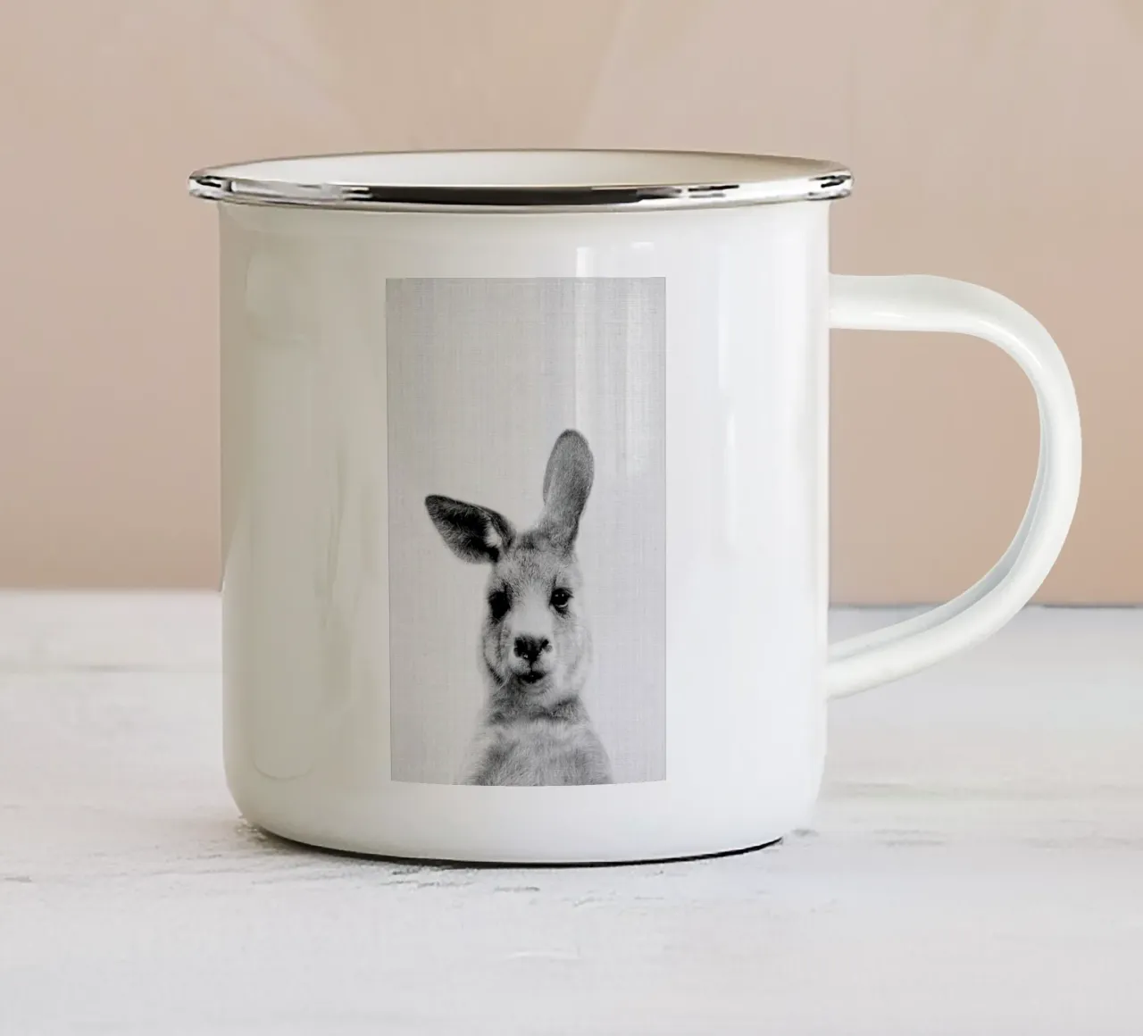 Print 99 tazza in smalto da Lila x Lola