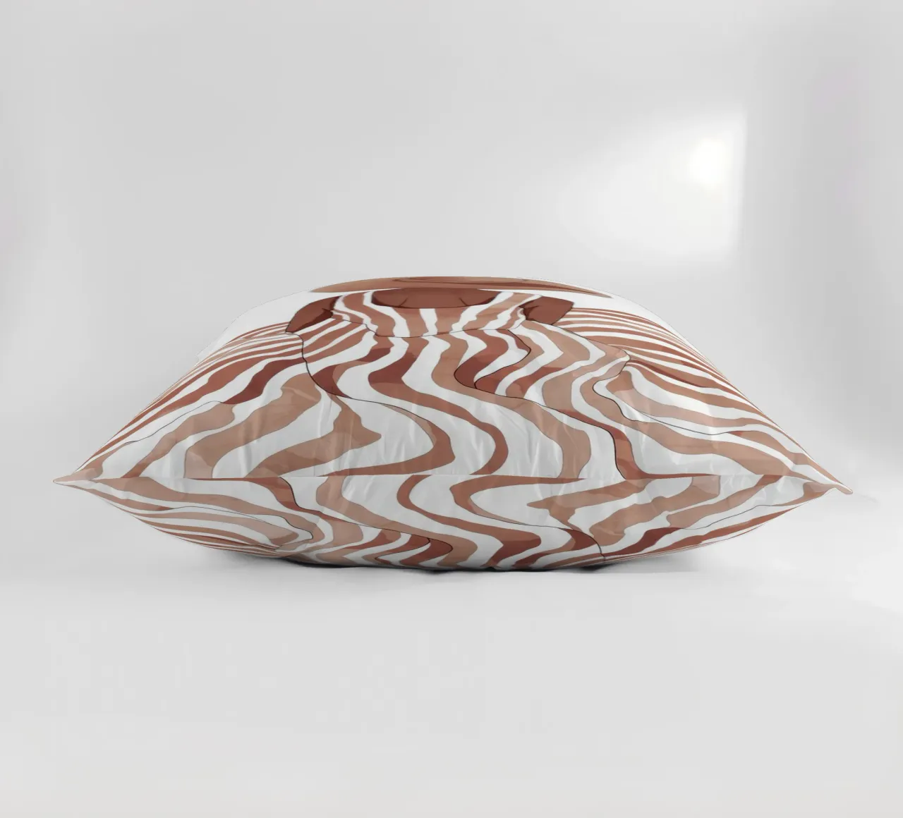 Strisce serene cuscino da Artie Shifa