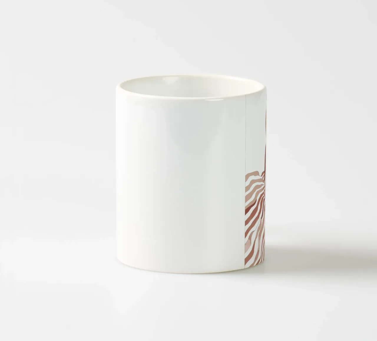 Strisce serene tazza in ceramica da Artie Shifa