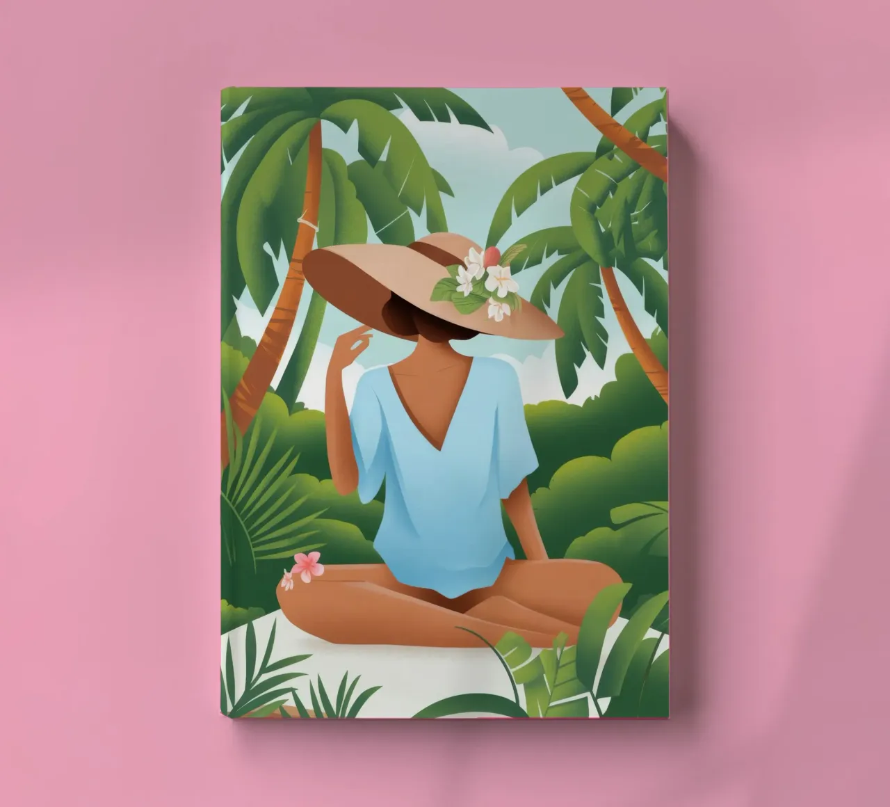 Serenity in Nature notebook by Artie Shifa