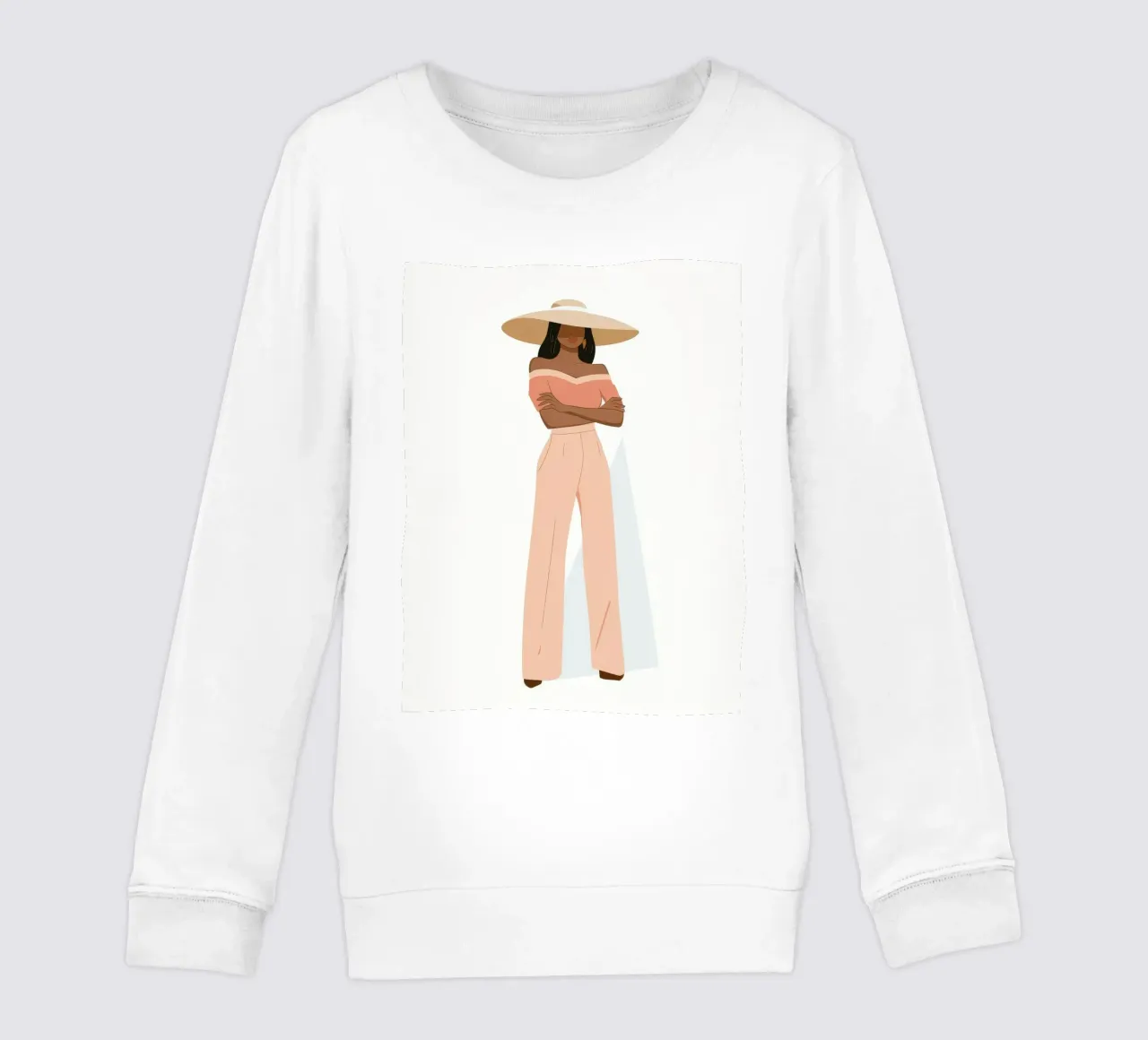 Silhouette elegante felpa bambino da Artie Shifa