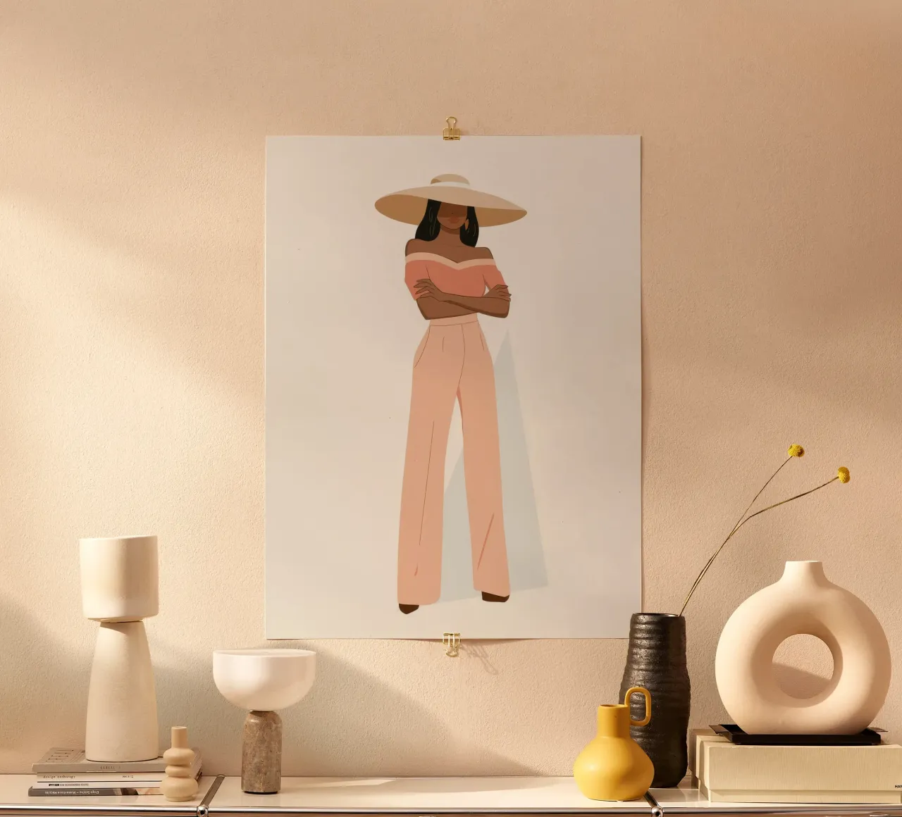 Stylish Silhouette hahnemühle by Artie Shifa