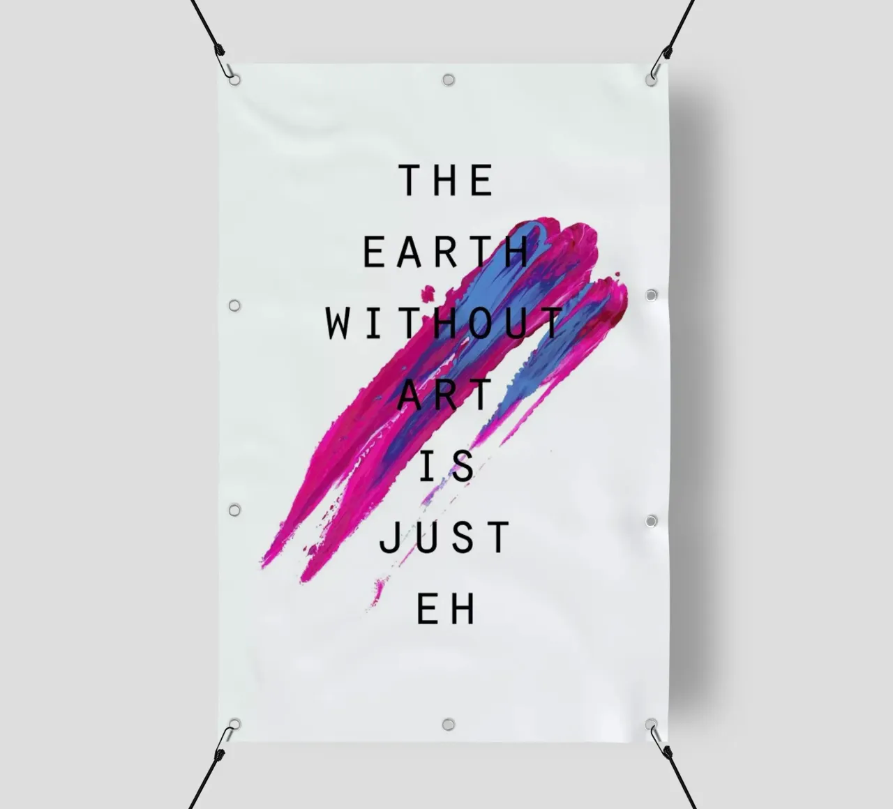The Earth Without Art telo in pvc da Hanna Kastl-Lungberg