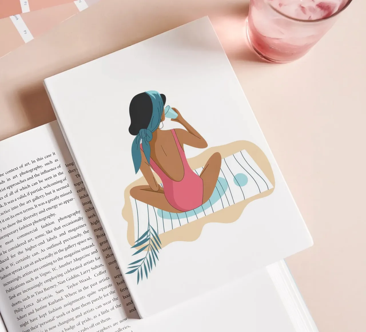 Sunlit Solitude notebook by Artie Shifa