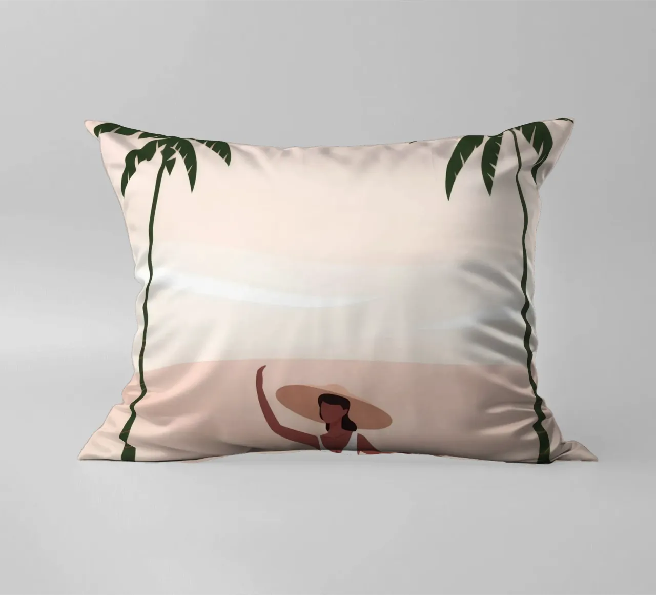 Sunset Dance decorative cushion by Artie Shifa