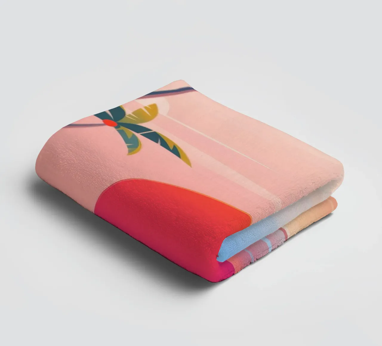 Sunset Reverie towel by Artie Shifa