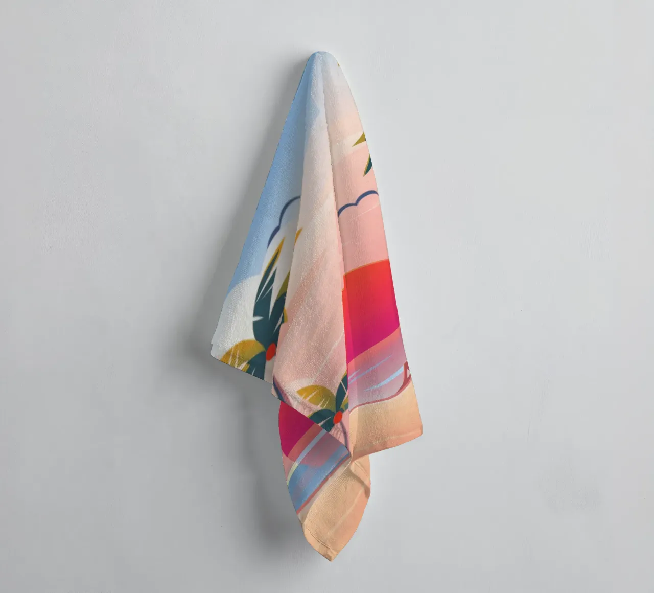 Sunset Reverie towel by Artie Shifa