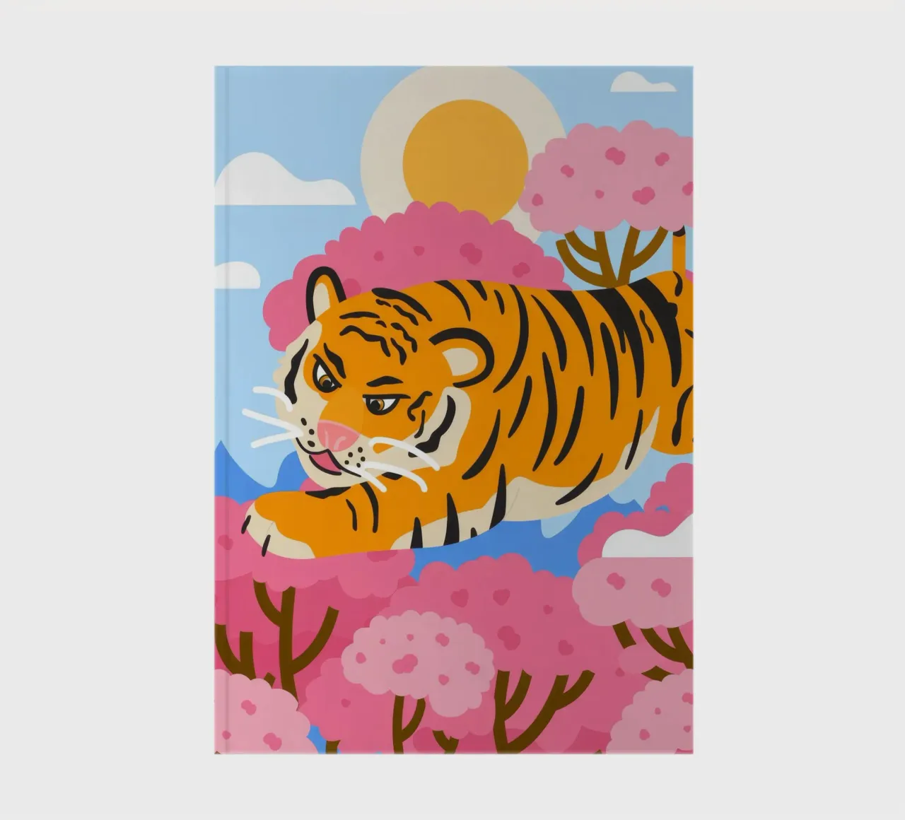Tiger's Realm notebook by Artie Shifa