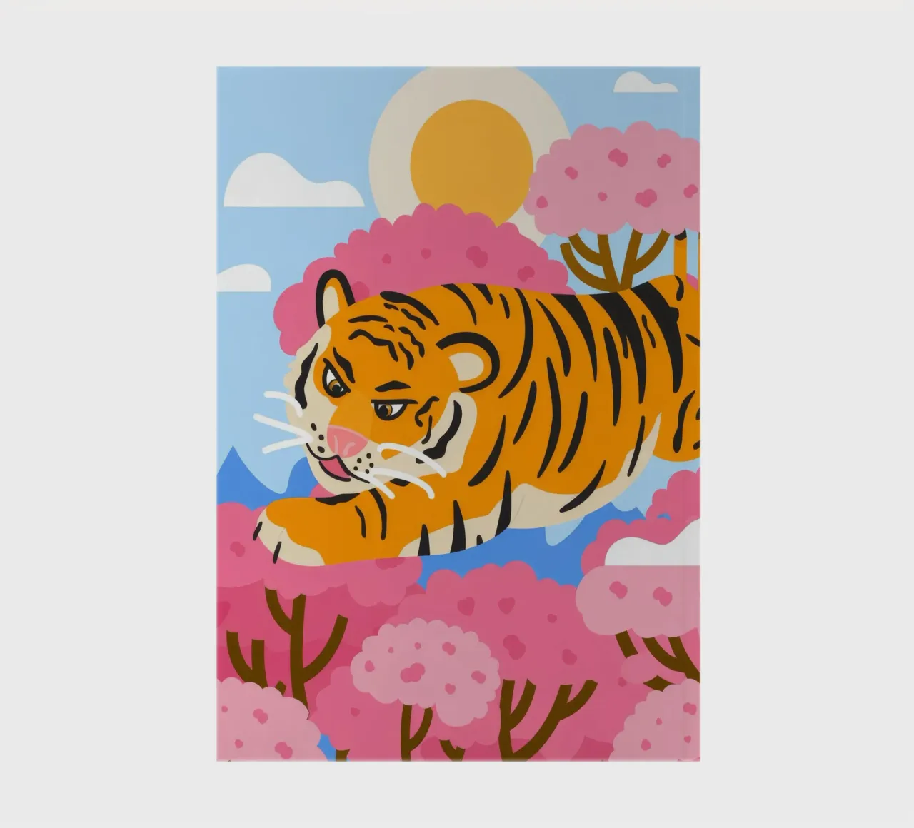 Tiger's Realm notebook by Artie Shifa