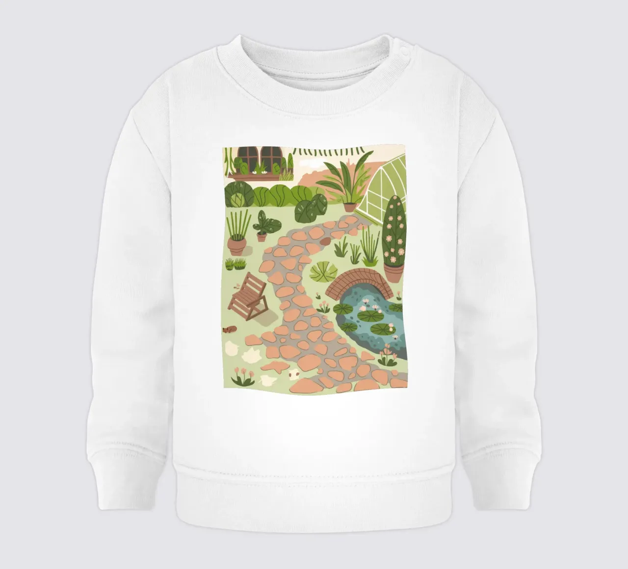 Tranquil Path sudadera de bebé de Artie Shifa