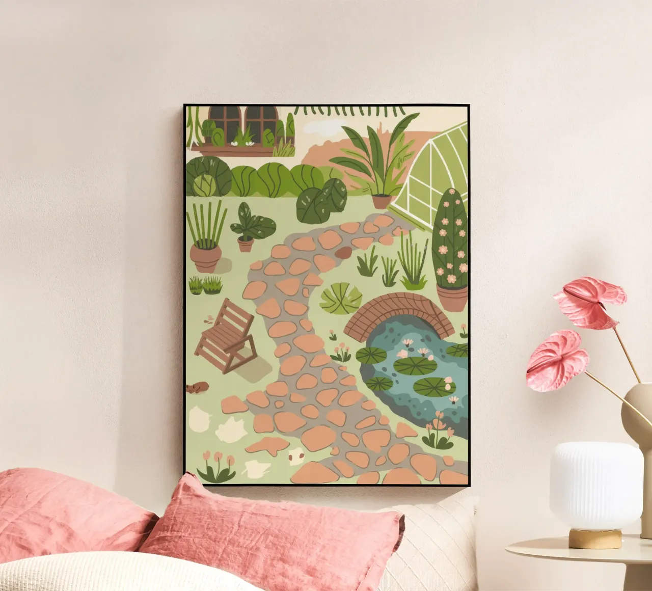 Tranquil Path metacrilato de Artie Shifa