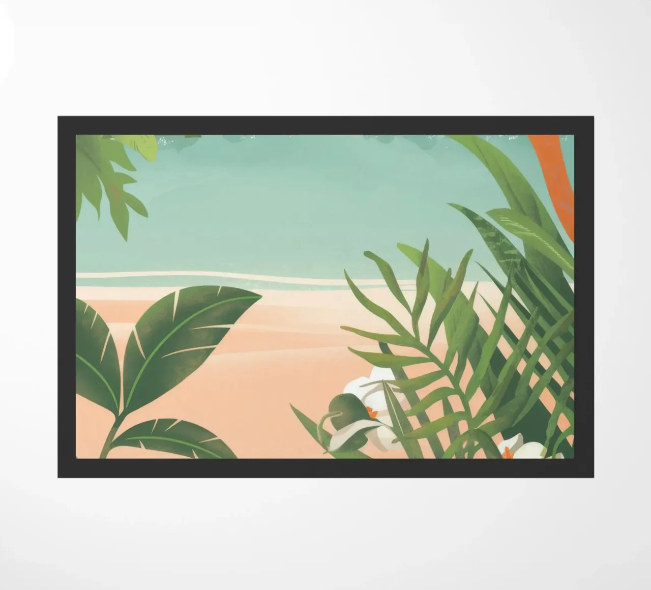 Tranquillità tropicale zerbino da Artie Shifa