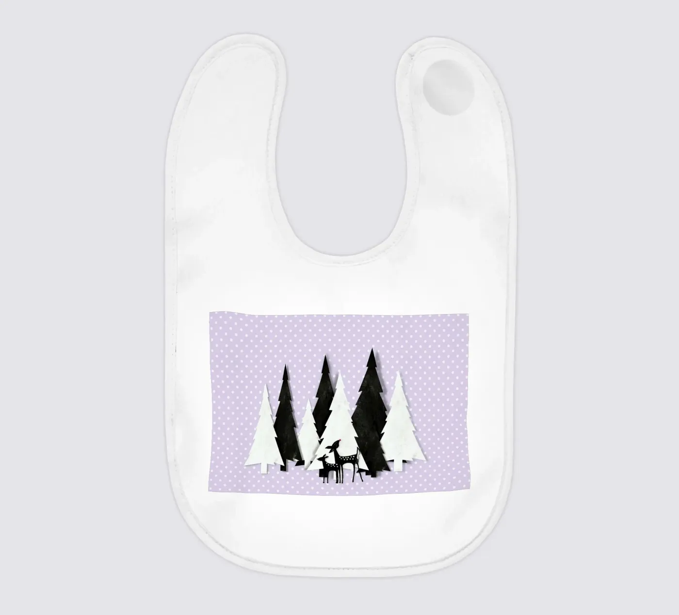 Winter Forest bavaglino da Monika Strigel