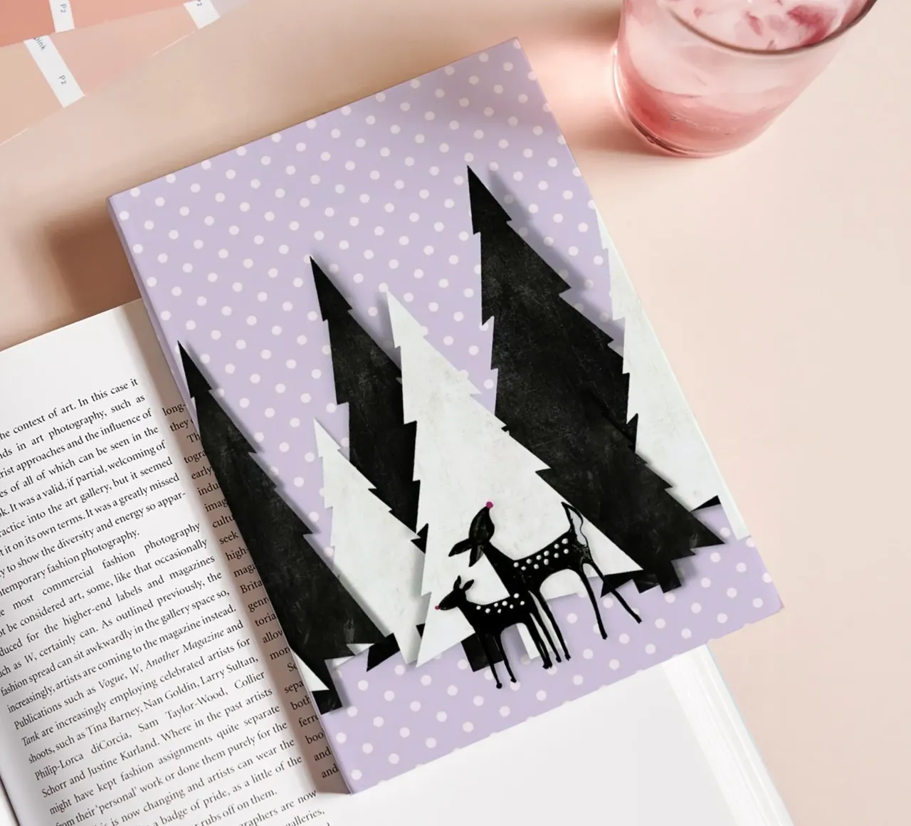 Winter Forest Notizbuch von Monika Strigel
