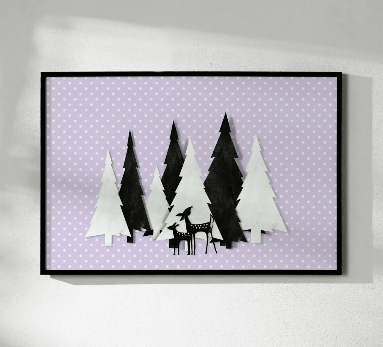 Foresta invernale carta hahnemühle da Monika Strigel