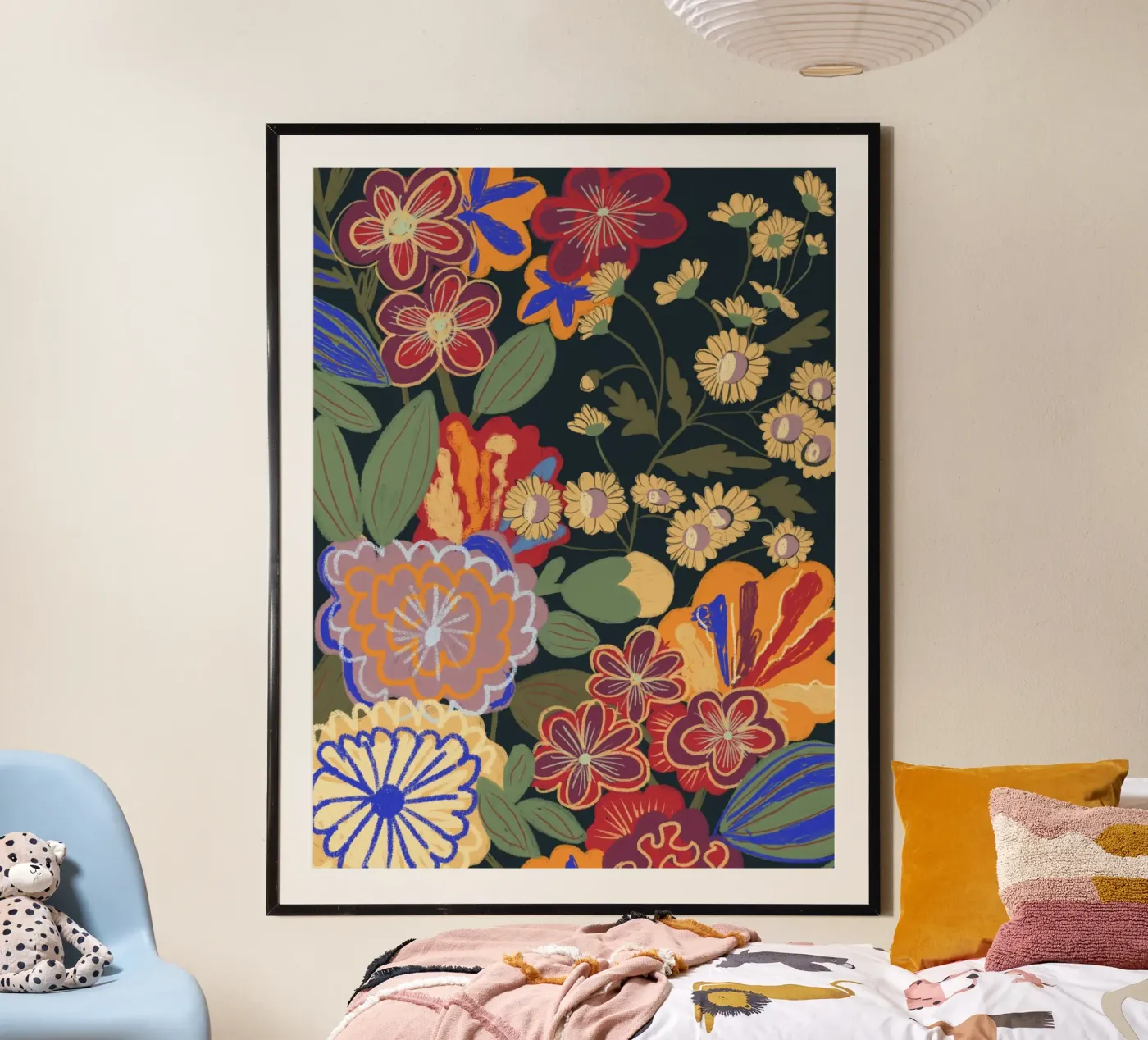 Eclipse garden poster by GigiRosado