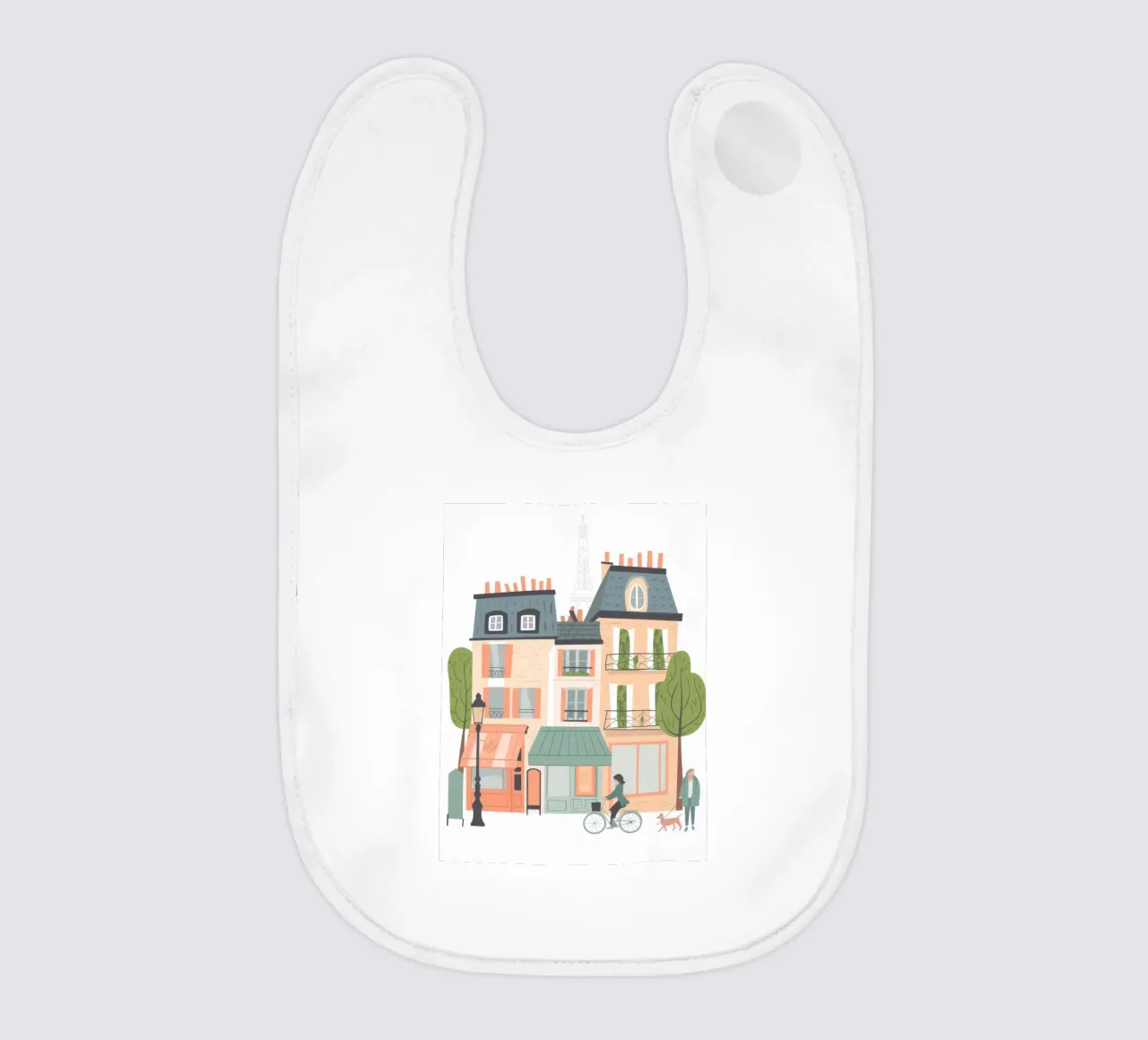 Urban Stroll baby bib by Artie Shifa
