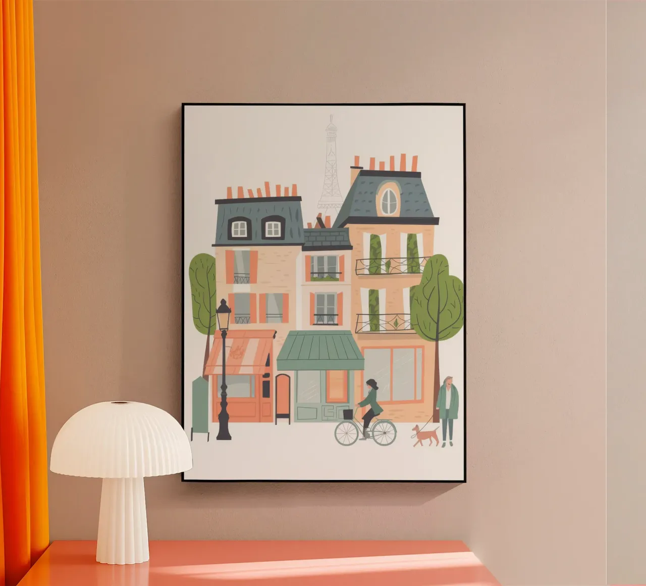 Urban Stroll Acryl-Glas von Artie Shifa