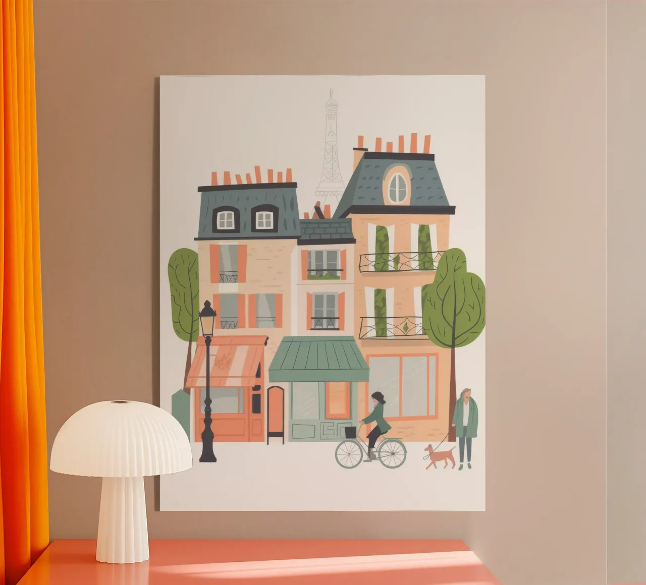 Urban Stroll Acryl-Glas von Artie Shifa