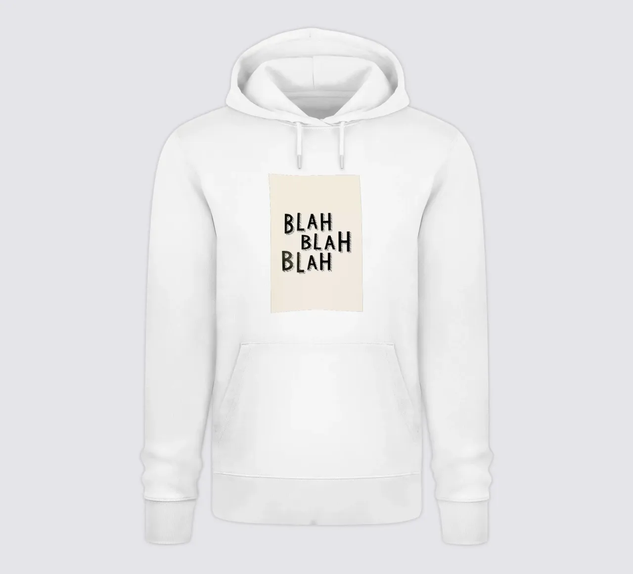 Blah Blah Blah felpa con cappuccio da Kind of Style