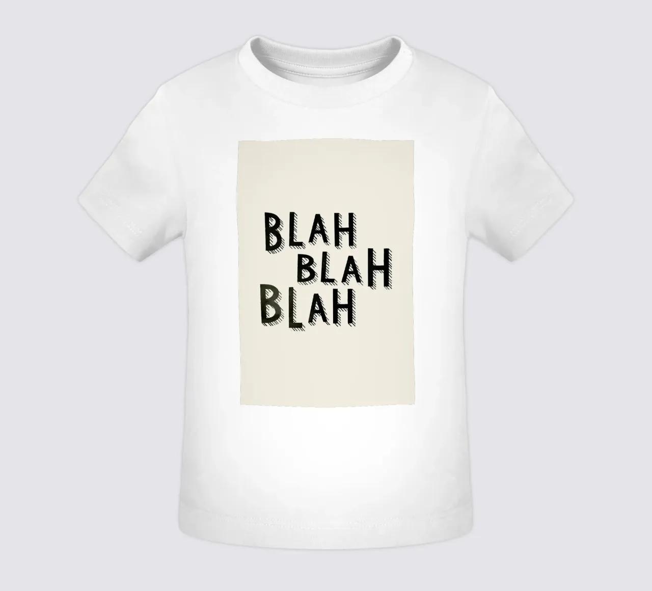 Blah Blah Blah maglietta neonato da Kind of Style