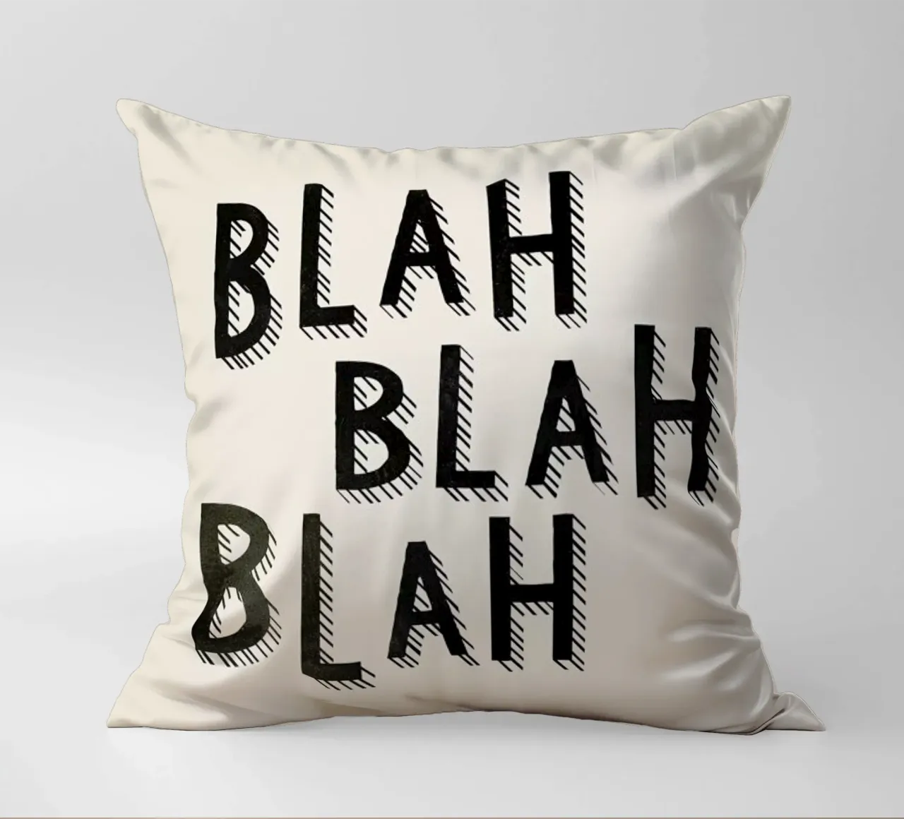 Blah Blah Blah cojín de Kind of Style