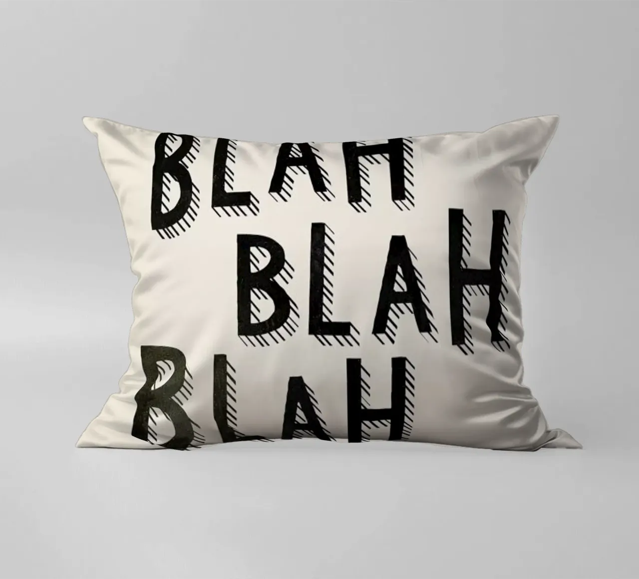 Blah Blah Blah cojín de Kind of Style