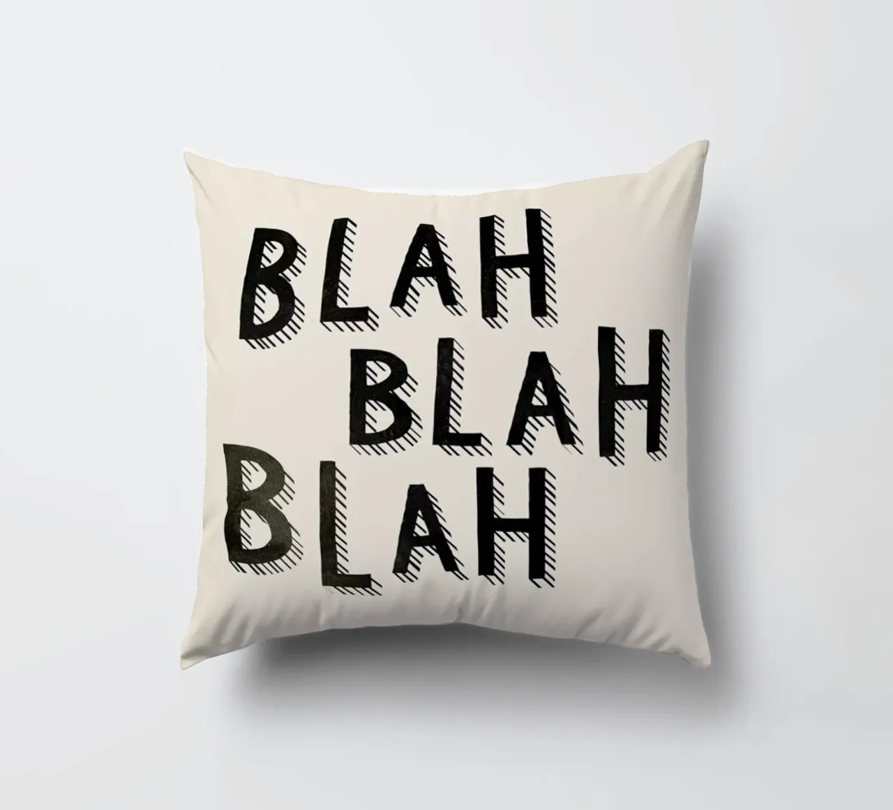 Blah Blah Blah cojín de Kind of Style