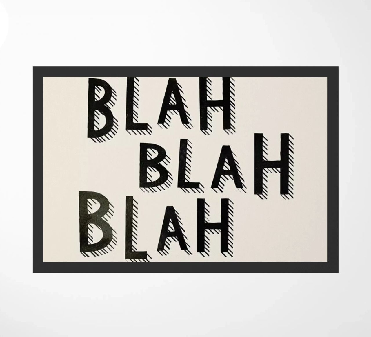 Blah Blah Blah zerbino da Kind of Style