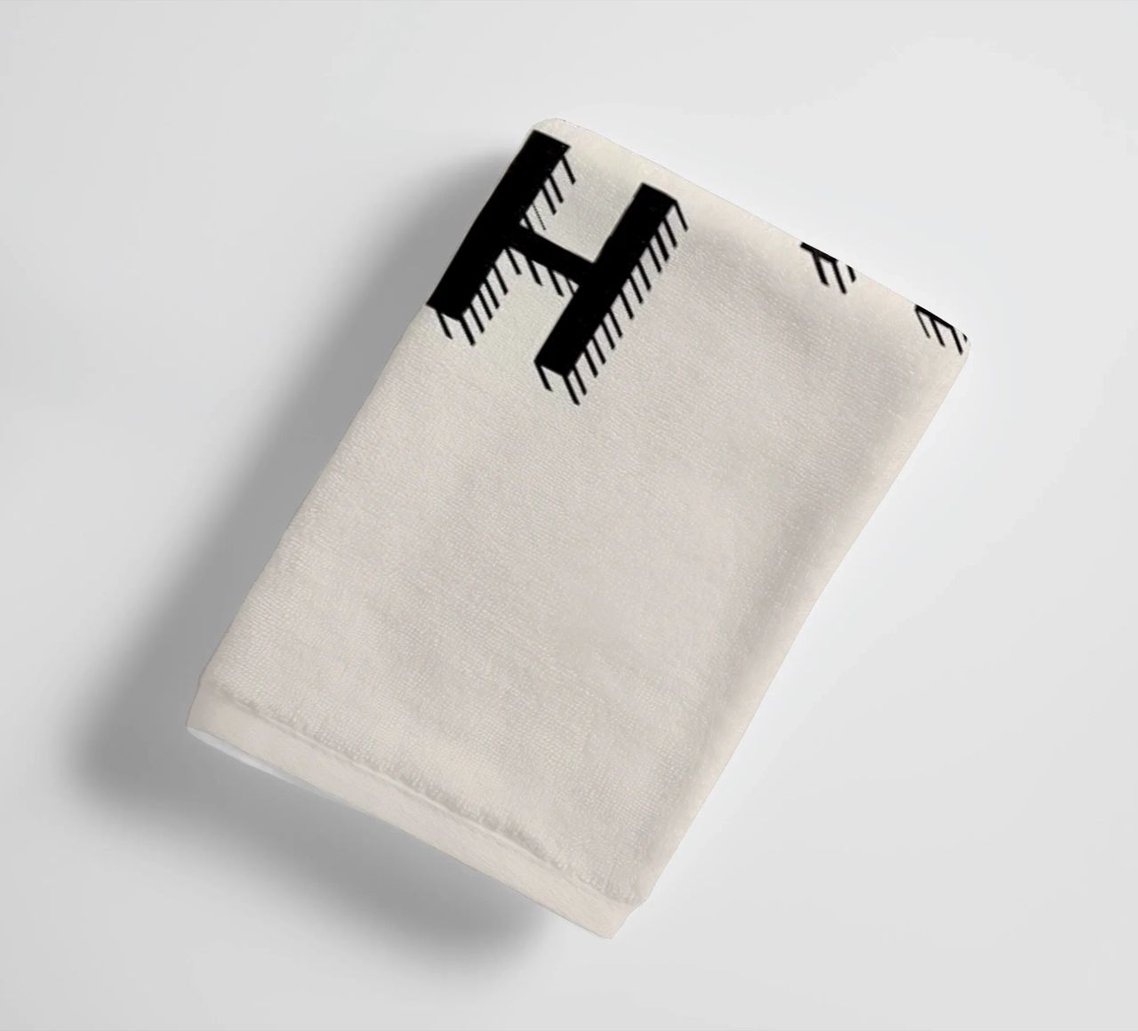 Blah Blah Blah Handtuch von Kind of Style