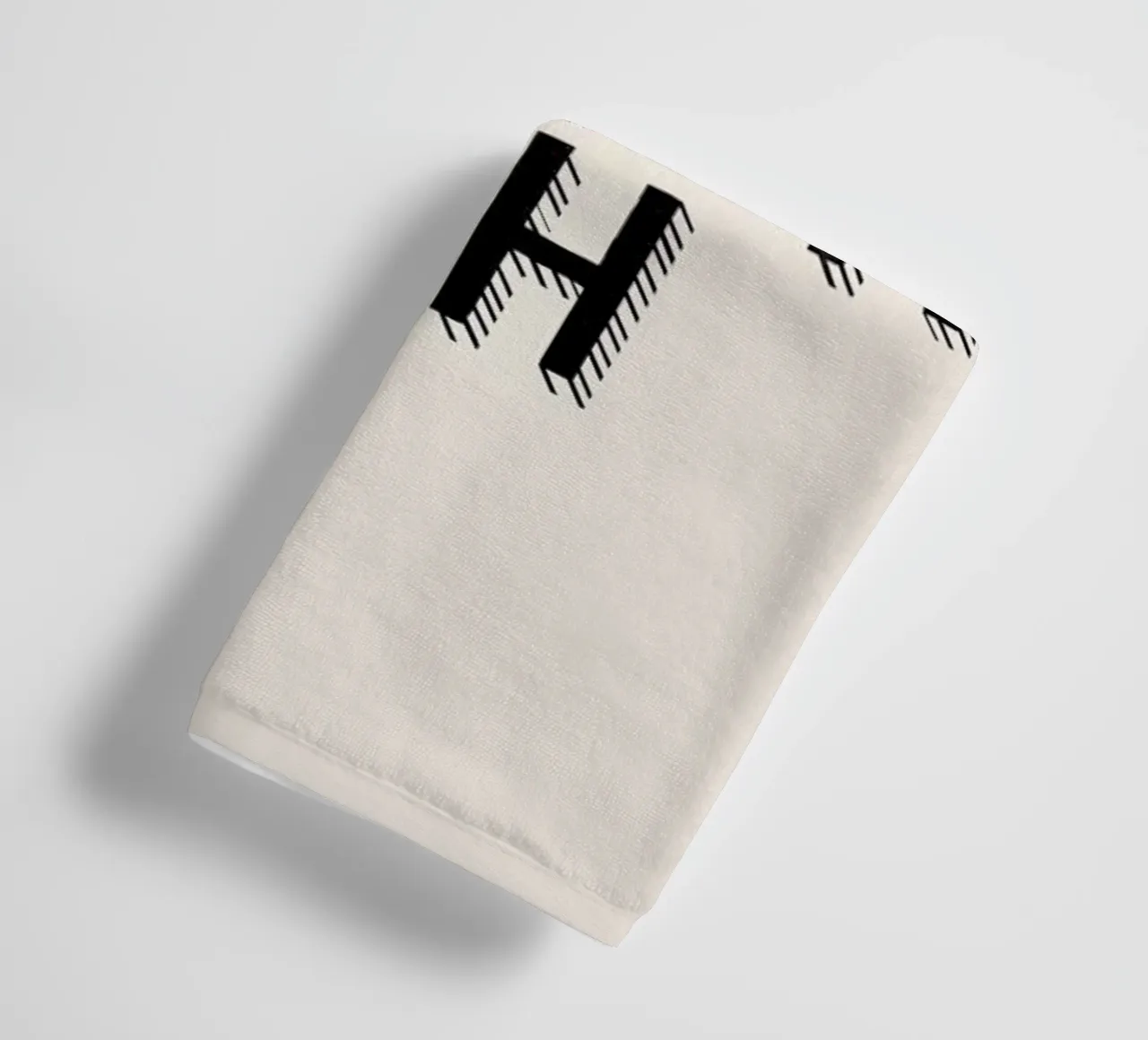 Blah Blah Blah Handtuch von Kind of Style