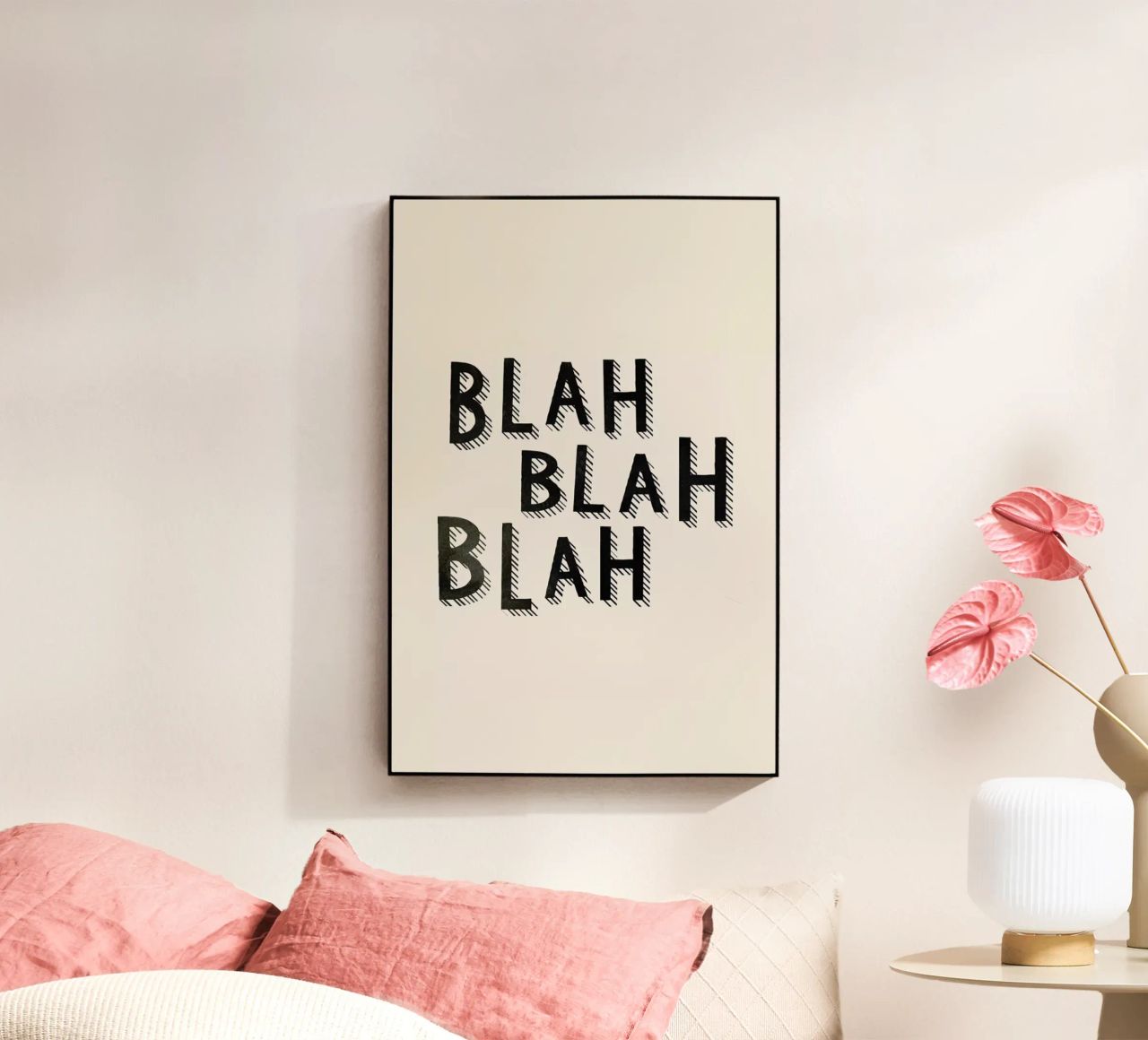 Blah Blah Blah plexiglass da Kind of Style