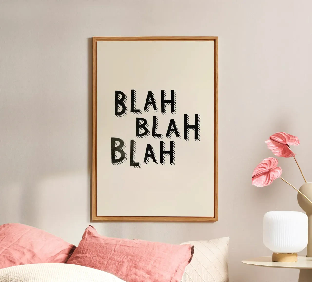 Blah Blah Blah alluminio dibond da Kind of Style