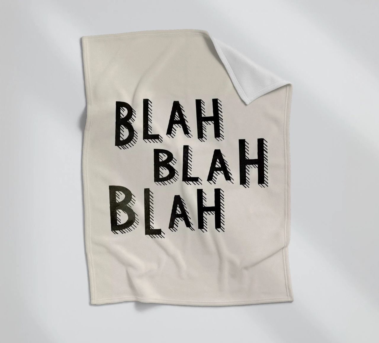 Blah Blah Blah coperta in pile da Kind of Style