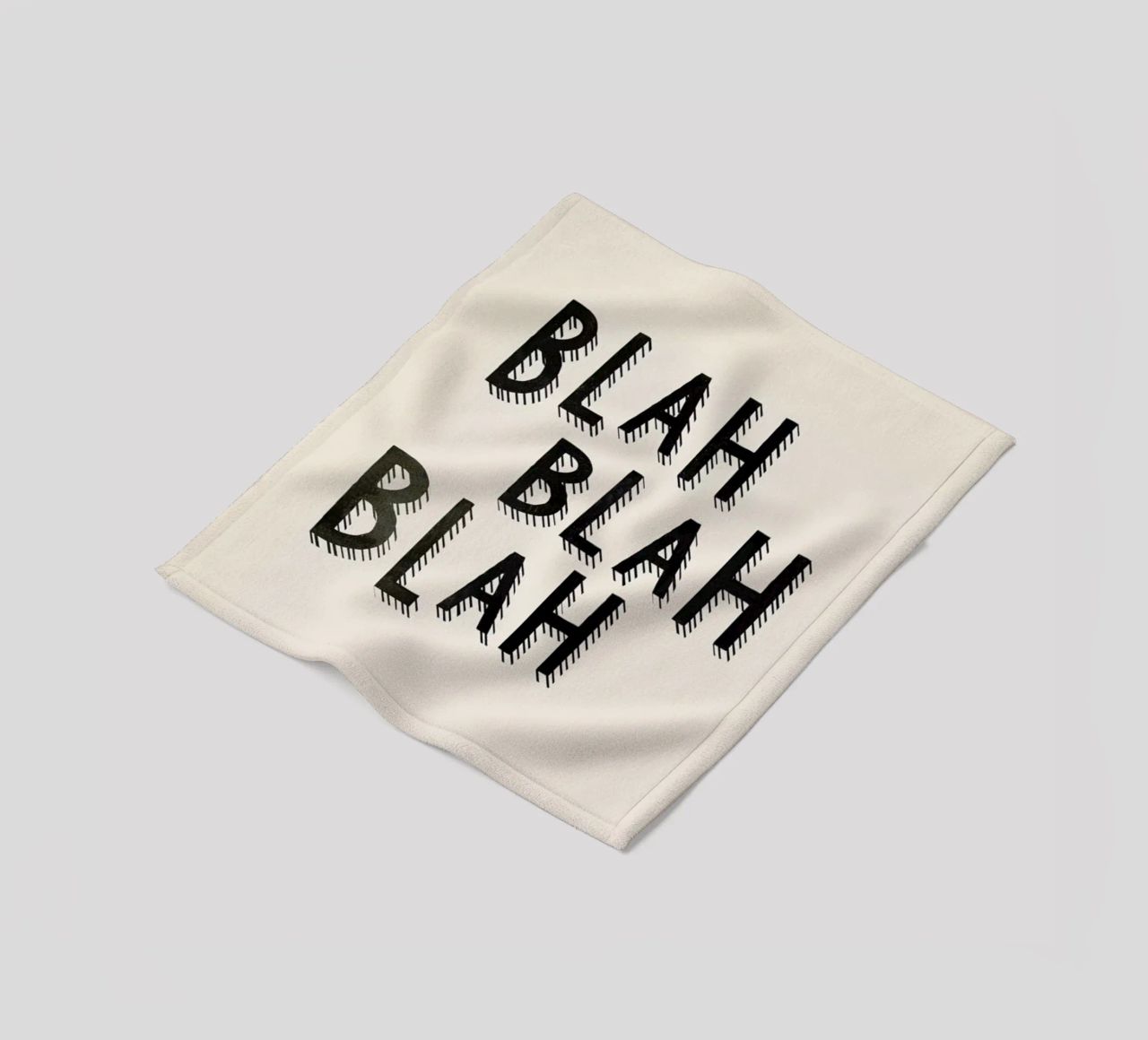 Blah Blah Blah coperta in pile da Kind of Style