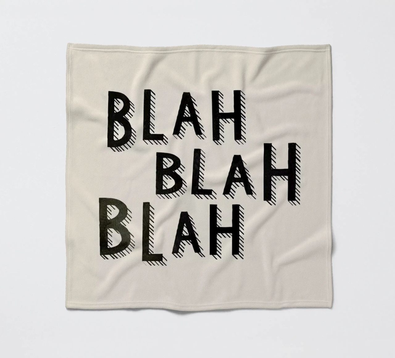Blah Blah Blah coperta in pile da Kind of Style