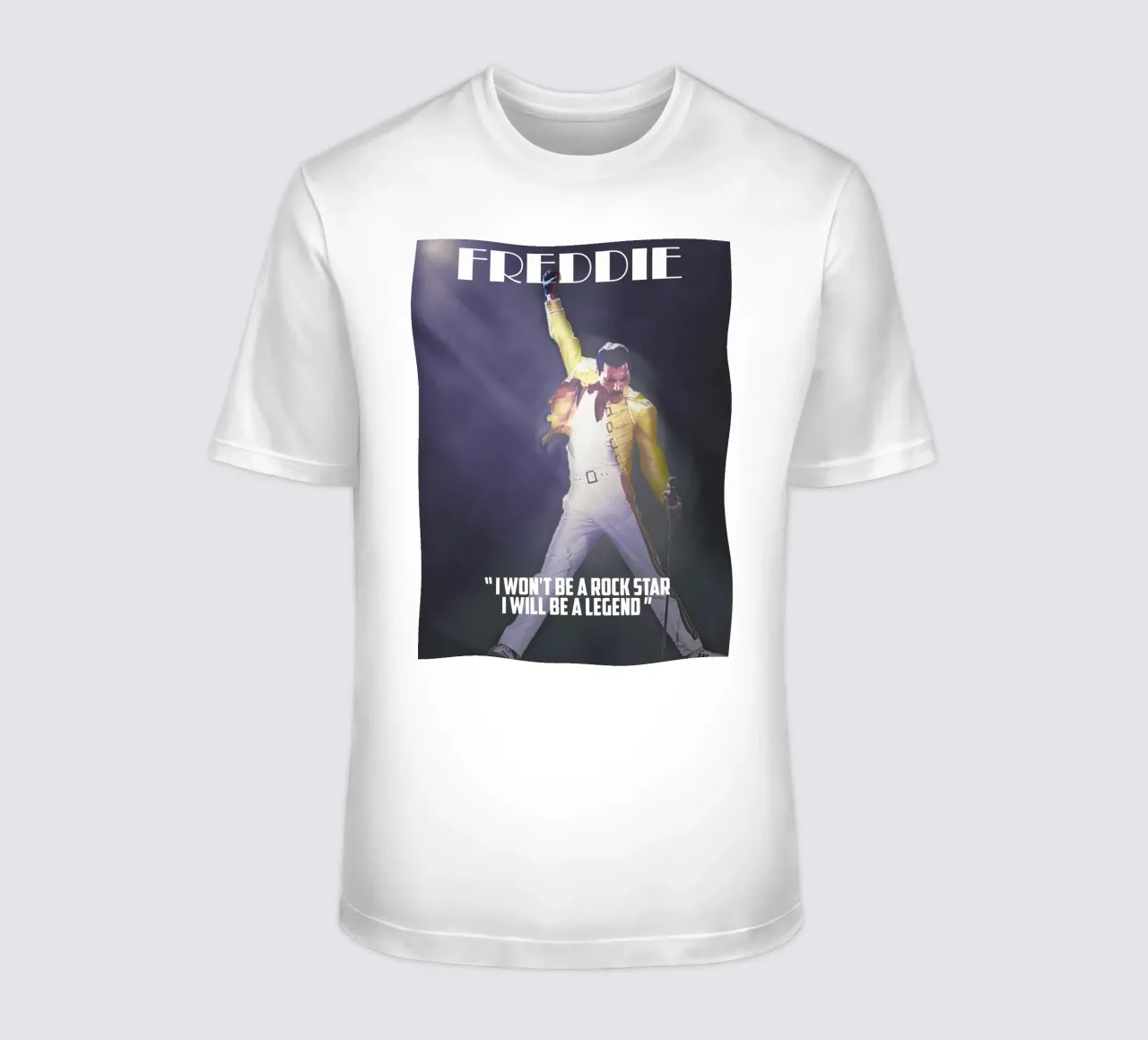 Non sarò una rockstar, sarò una leggenda t-shirt da Gunawan Rb