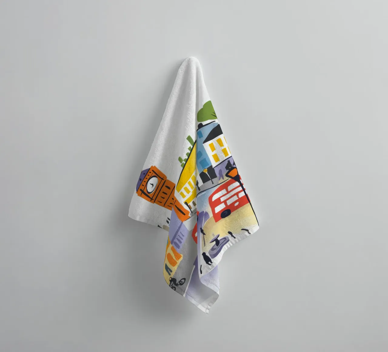 Urban Vibrance towel by Artie Shifa