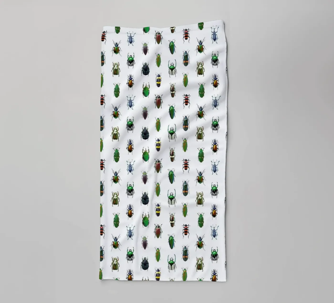 Beetles badhanddoek van Curious Collections by Marielle Leenders