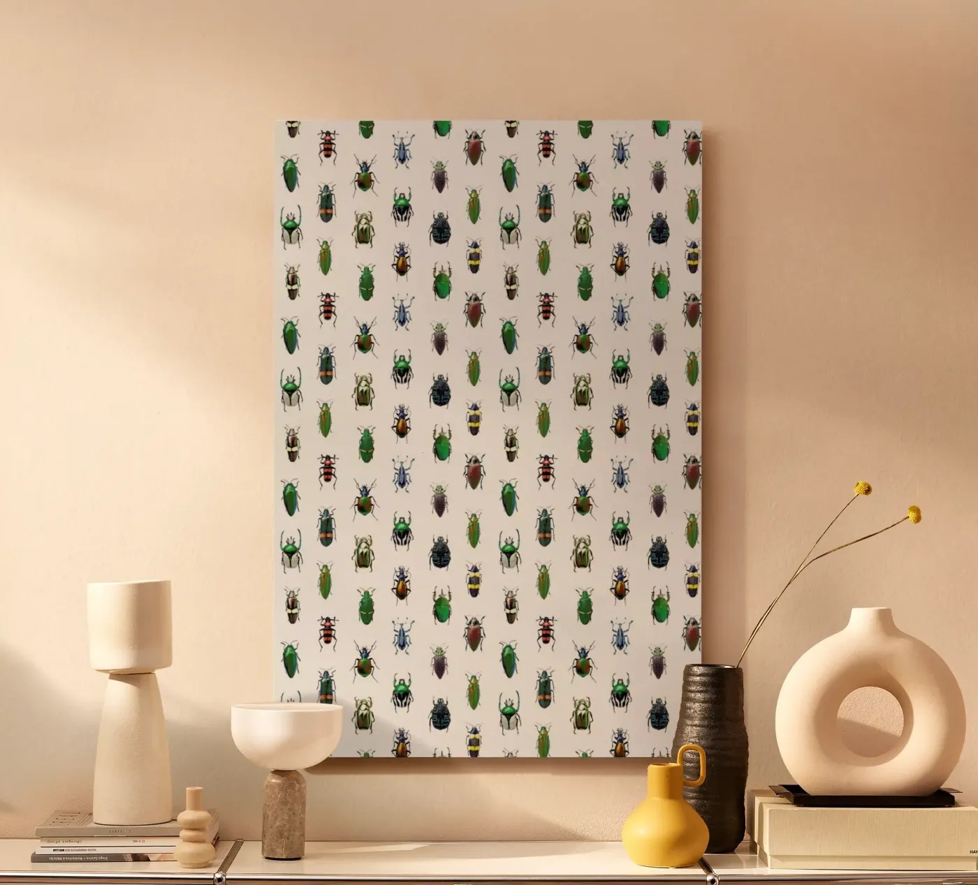 Beetles alluminio dibond da Curious Collections by Marielle Leenders