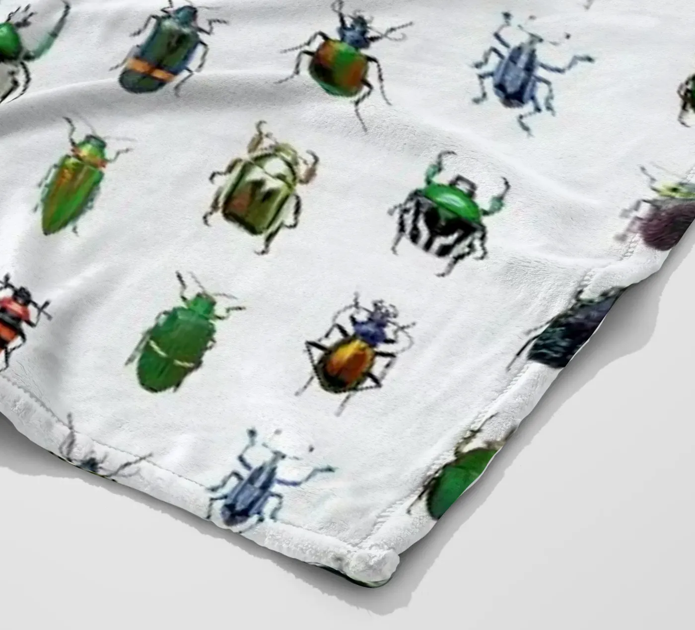 Beetles fleecedeken van Curious Collections by Marielle Leenders
