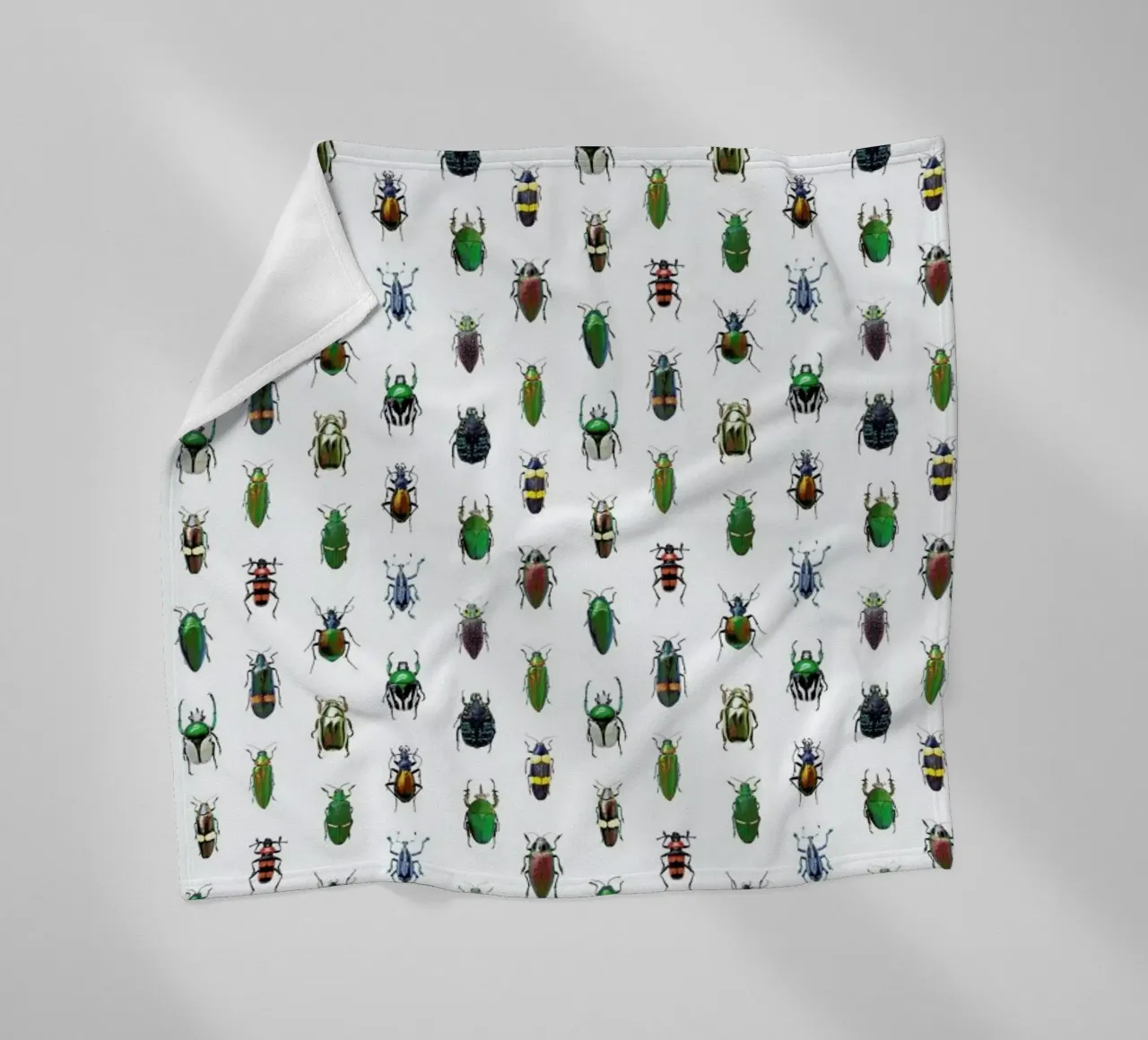 Beetles fleecedeken van Curious Collections by Marielle Leenders