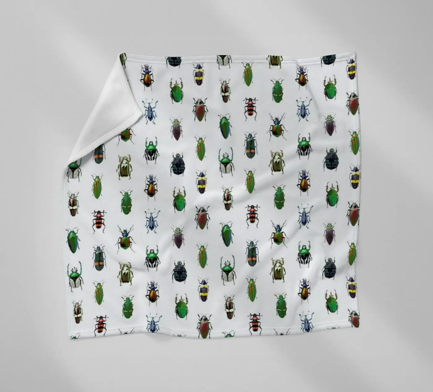 Beetles fleecedeken van Curious Collections by Marielle Leenders