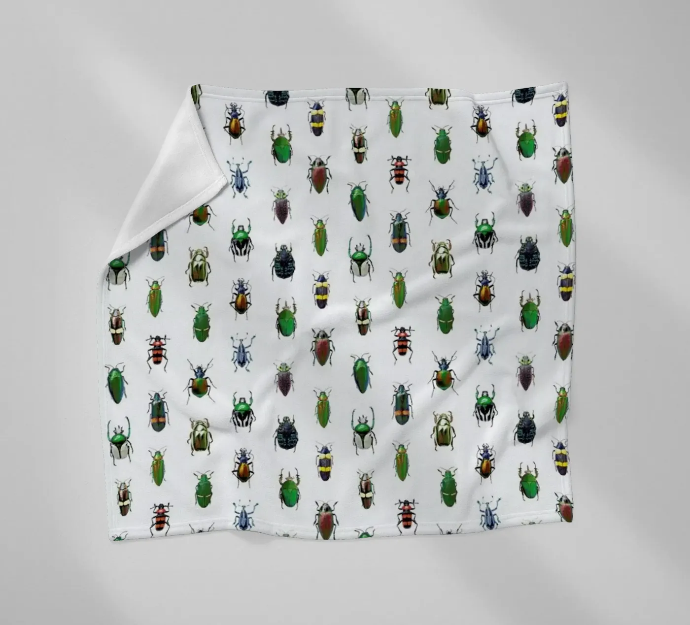 Beetles fleecedeken van Curious Collections by Marielle Leenders