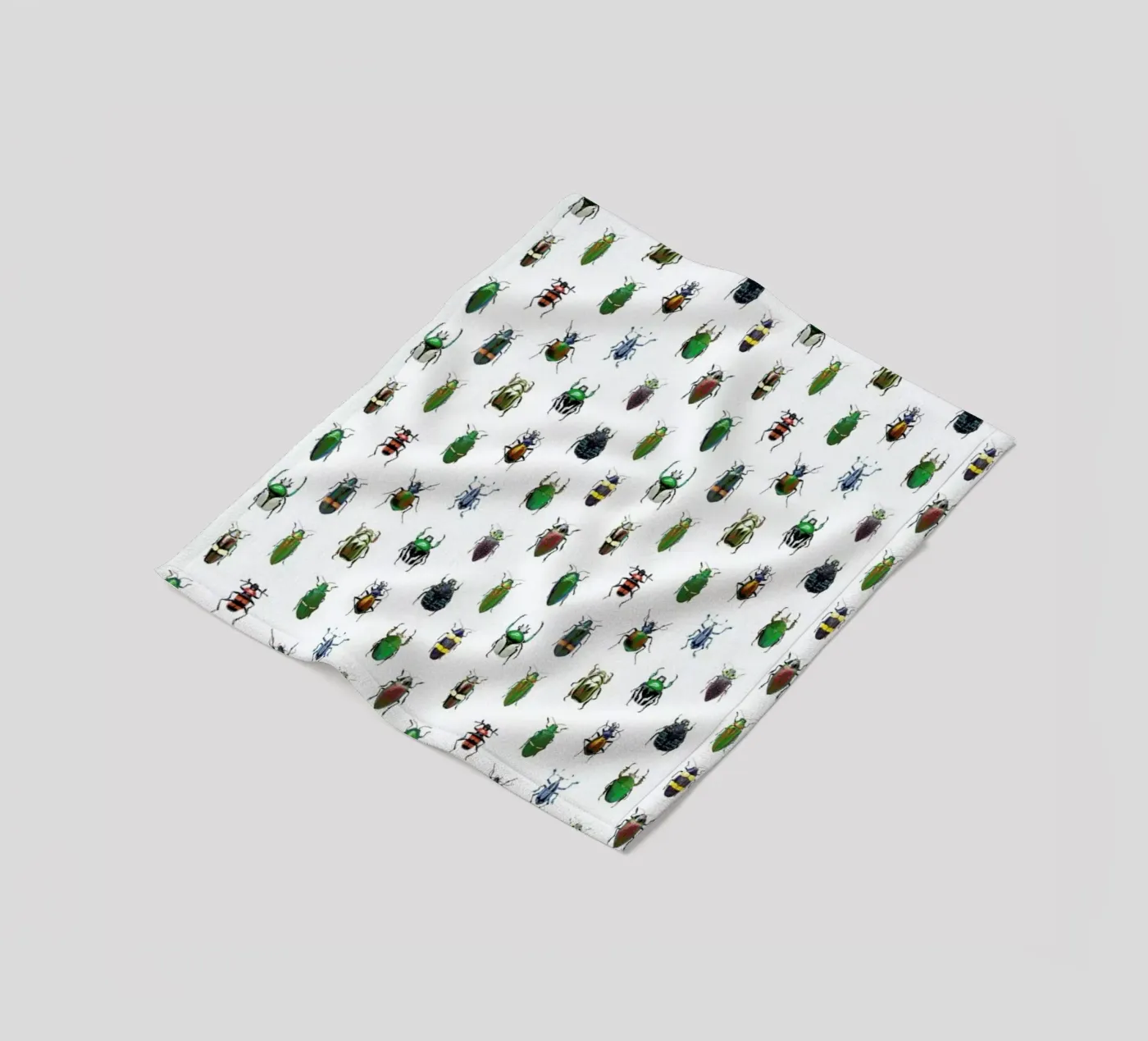 Beetles fleecedeken van Curious Collections by Marielle Leenders