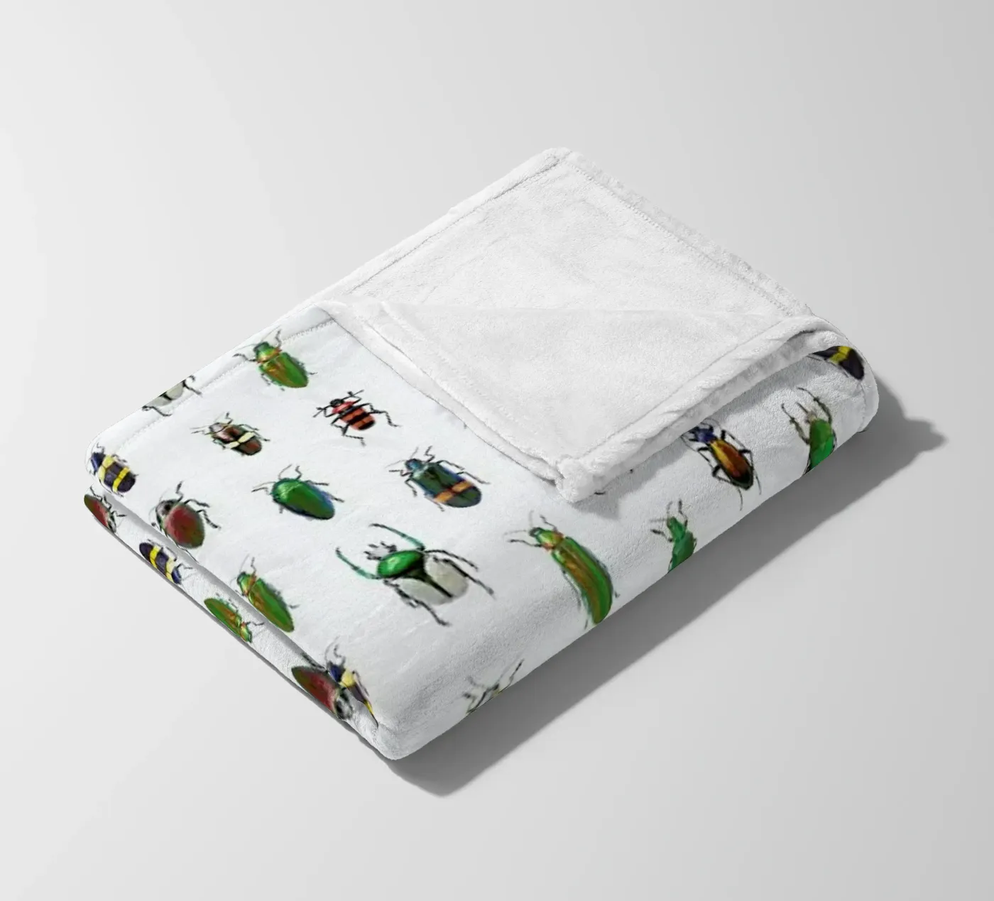 Beetles fleecedeken van Curious Collections by Marielle Leenders